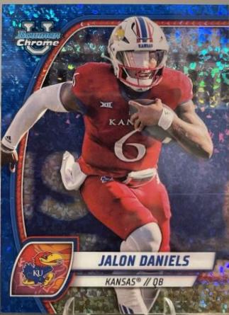 Jalon Daniels [Blue Mini Diamond Refractor] #88