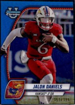 Jalon Daniels [Blue Refractor] #88