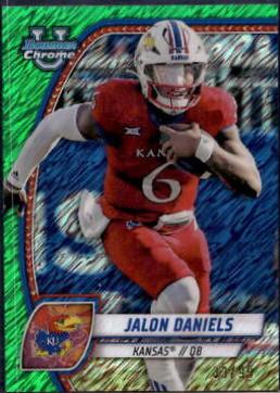 Jalon Daniels [Shimmer Green Refractor] #88