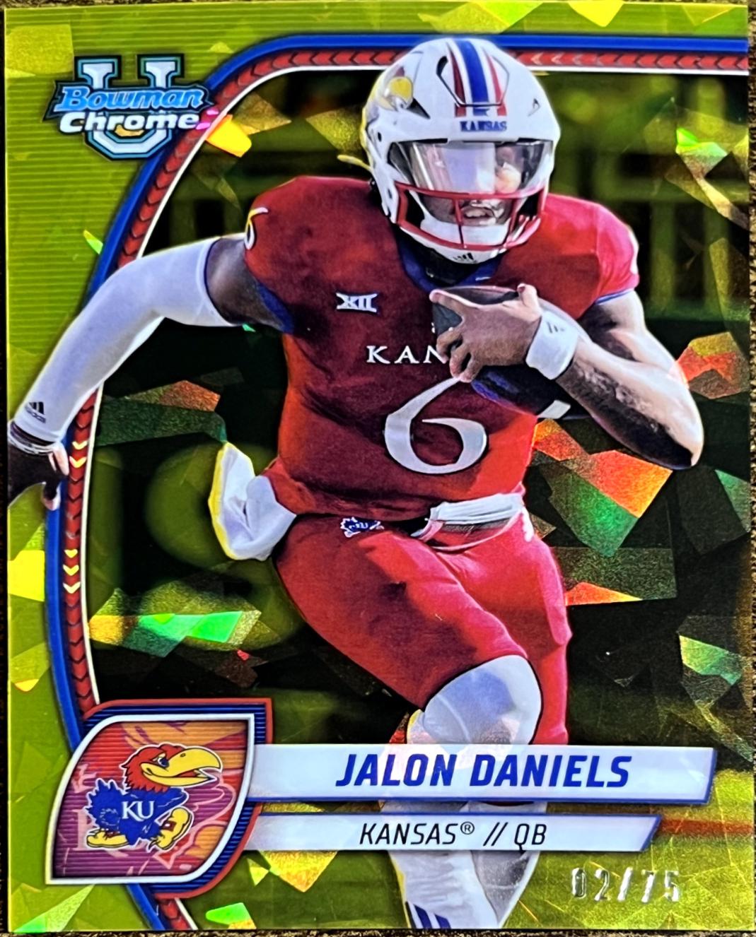 Jalon Daniels [Yellow Refractor] #88
