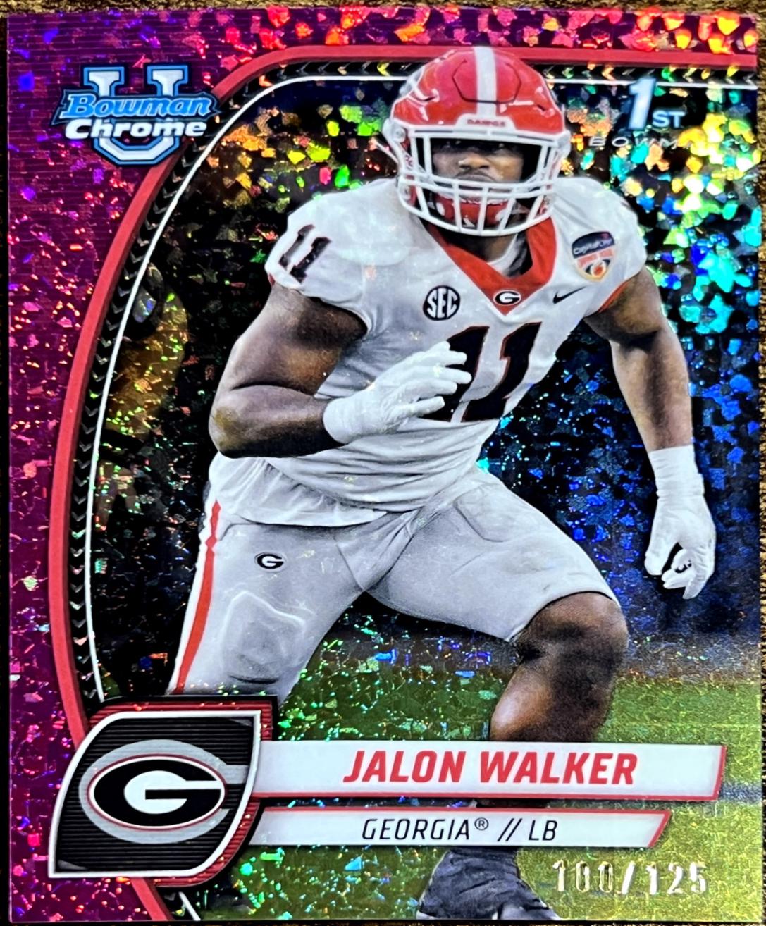 Jalon Walker [Fuchsia Mini Diamond Refractor] #89