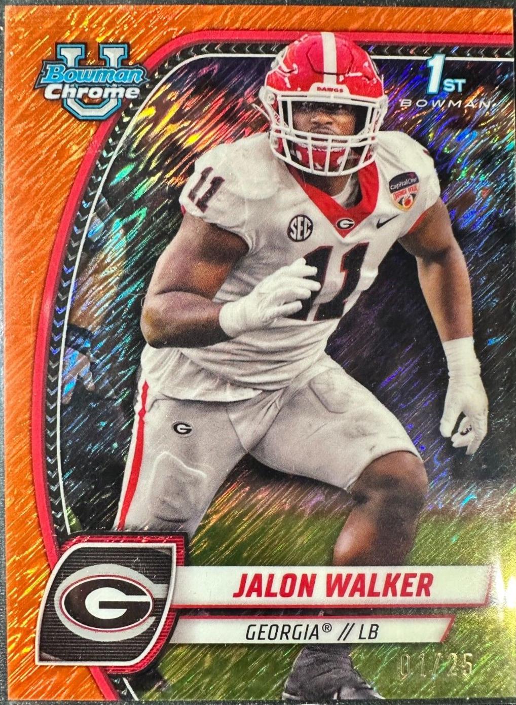 Jalon Walker [Orange Refractor] #89