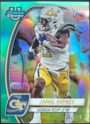 Jamal Haynes [Aqua Refractor] #90