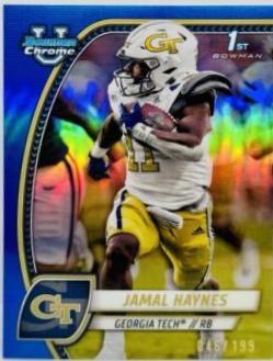 Jamal Haynes [Blue Refractor] #90
