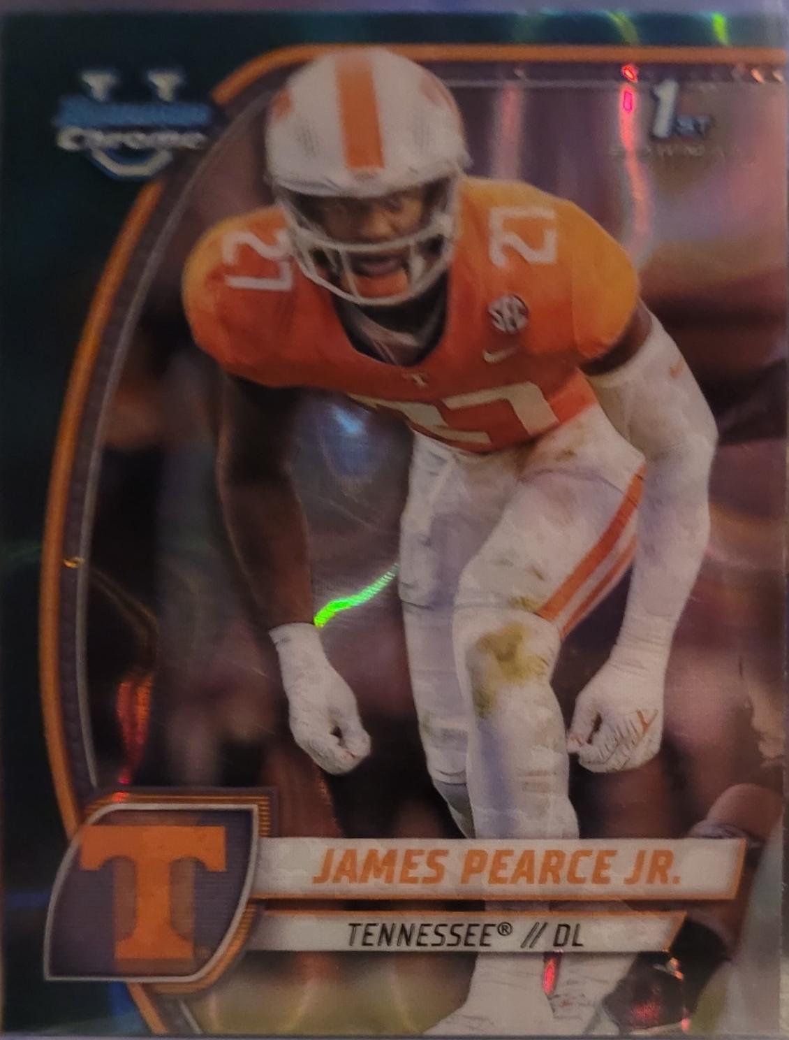 James Pearce Jr. [Green Lava Refractor] #91