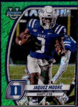 Jaquez Moore [Shimmer Green Refractor] #92