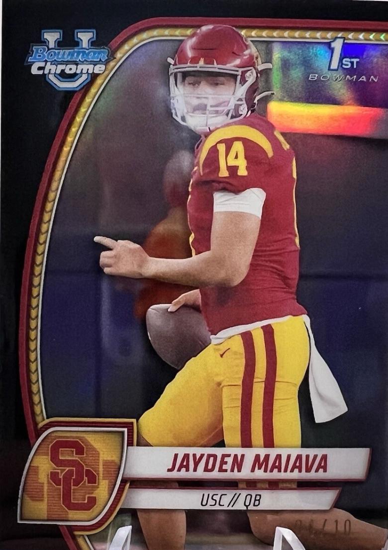 Jayden Maiava [Black Refractor] #195