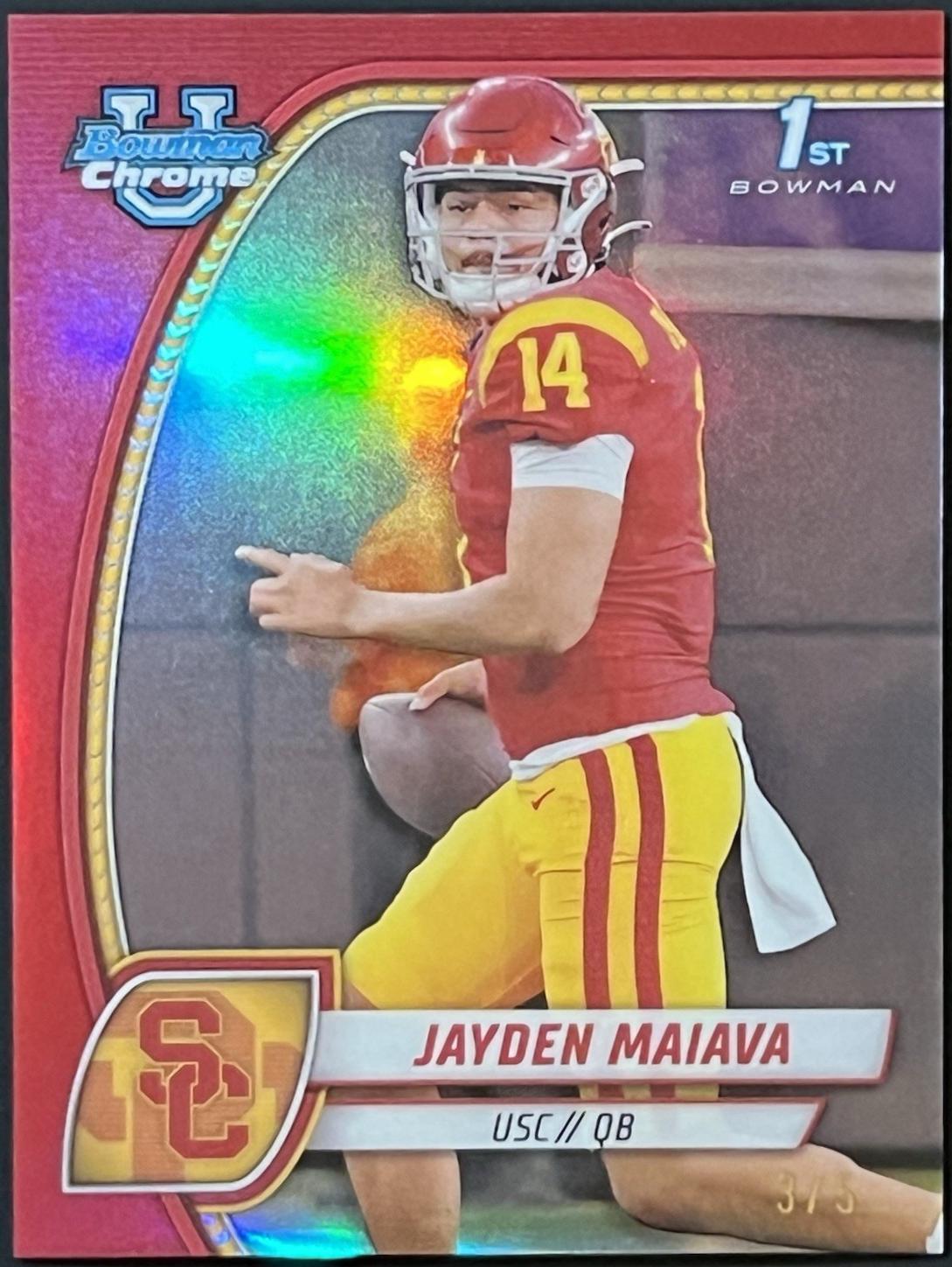 Jayden Maiava [Red Refractor] #195