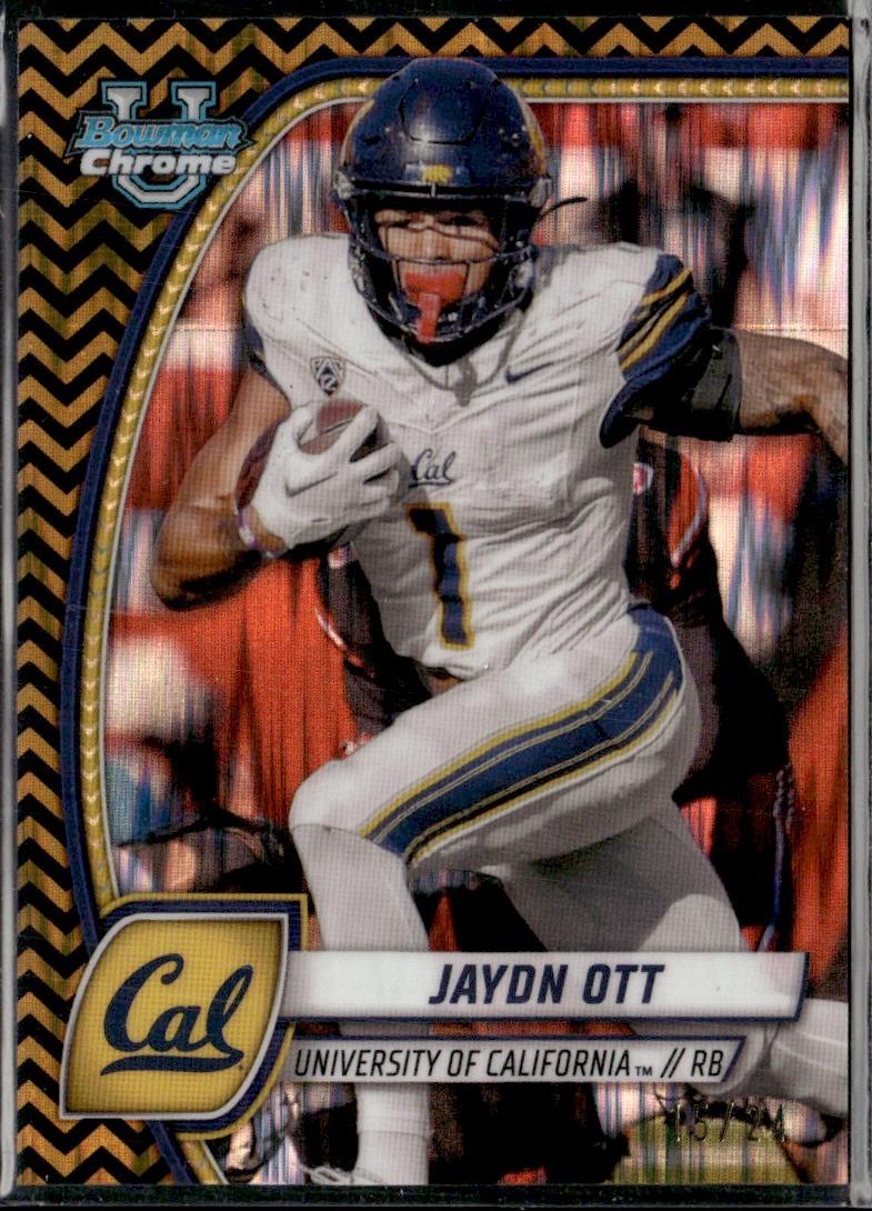 Jaydn Ott [Black Gold Stealth Refractor] #95