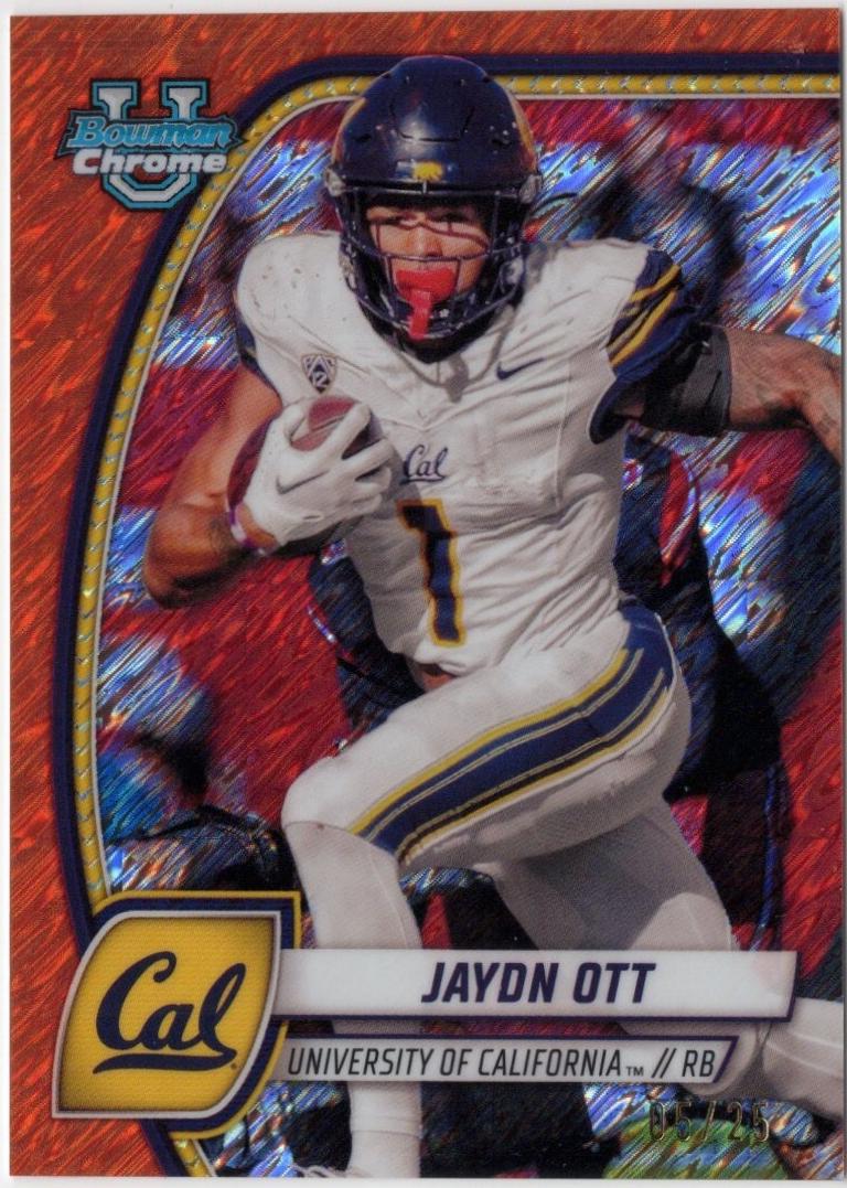 Jaydn Ott [Shimmer Orange Refractor] #95