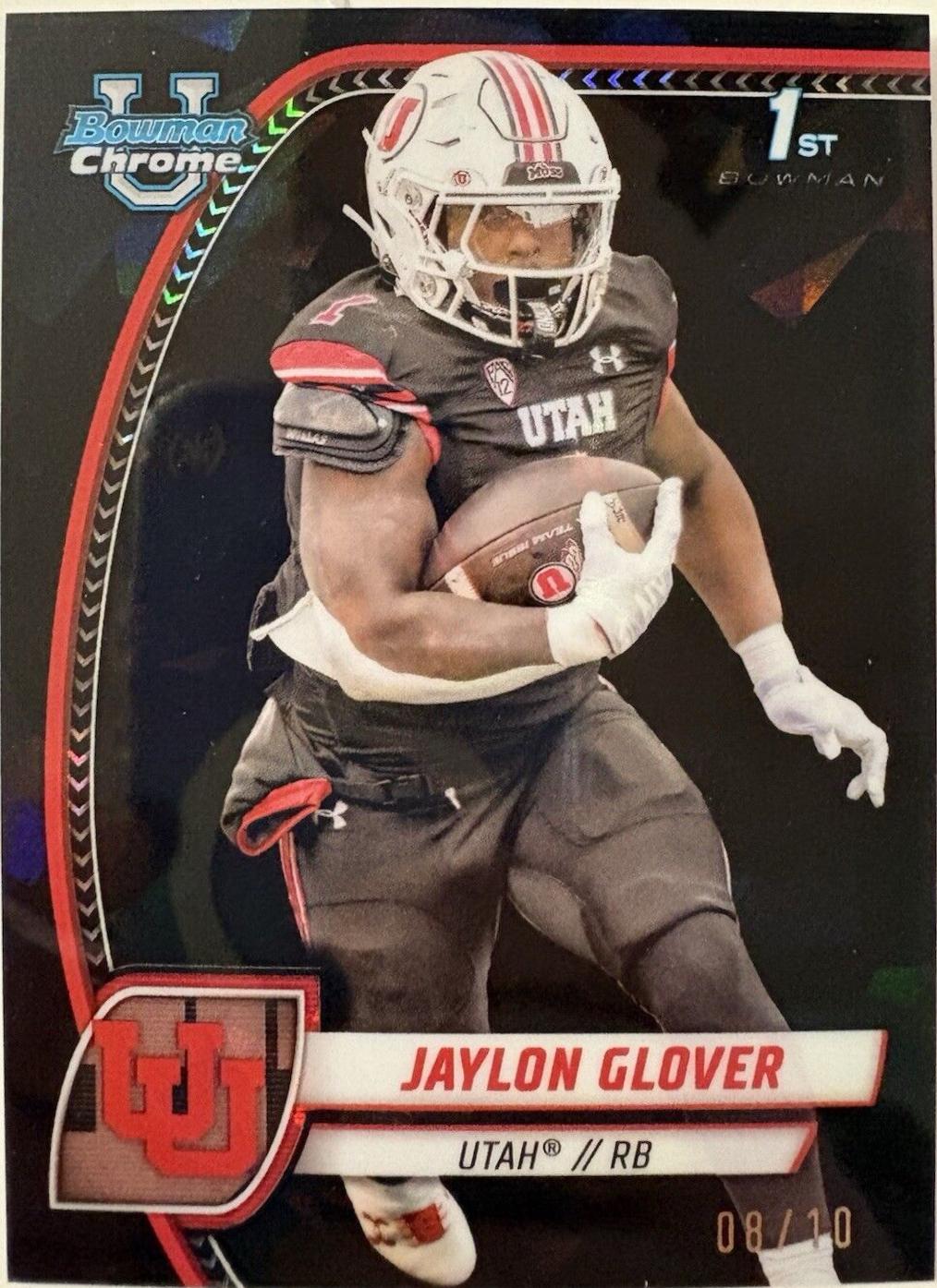 Jaylon Glover [Black Refractor] #97