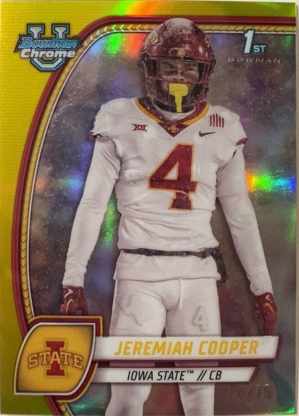 Jeremiah Cooper [Yellow Refractor] #99