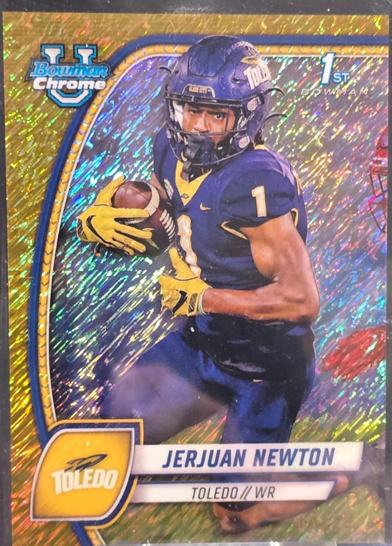 Jerjuan Newton [Shimmer Gold Refractor] #98