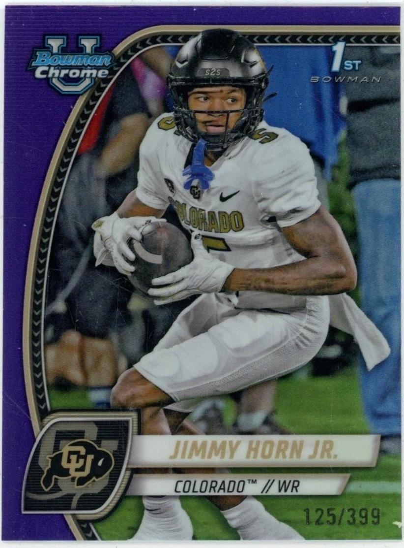 Jimmy Horn Jr. [Purple Refractor] #101