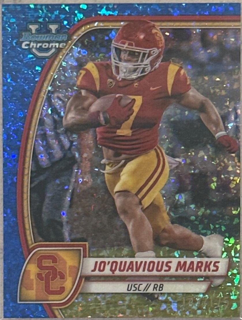 Jo'Quavious Marks [Blue Mini Diamond Refractor] #102