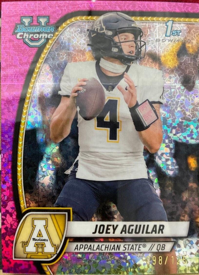 Joey Aguilar [Fuchsia Mini Diamond Refractor] #103