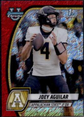 Joey Aguilar [Shimmer Red Refractor] #103