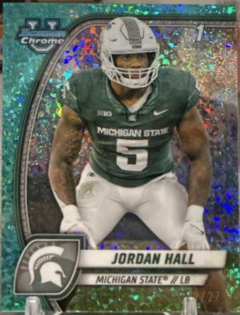 Jordan Hall [Aqua Refractor] #104