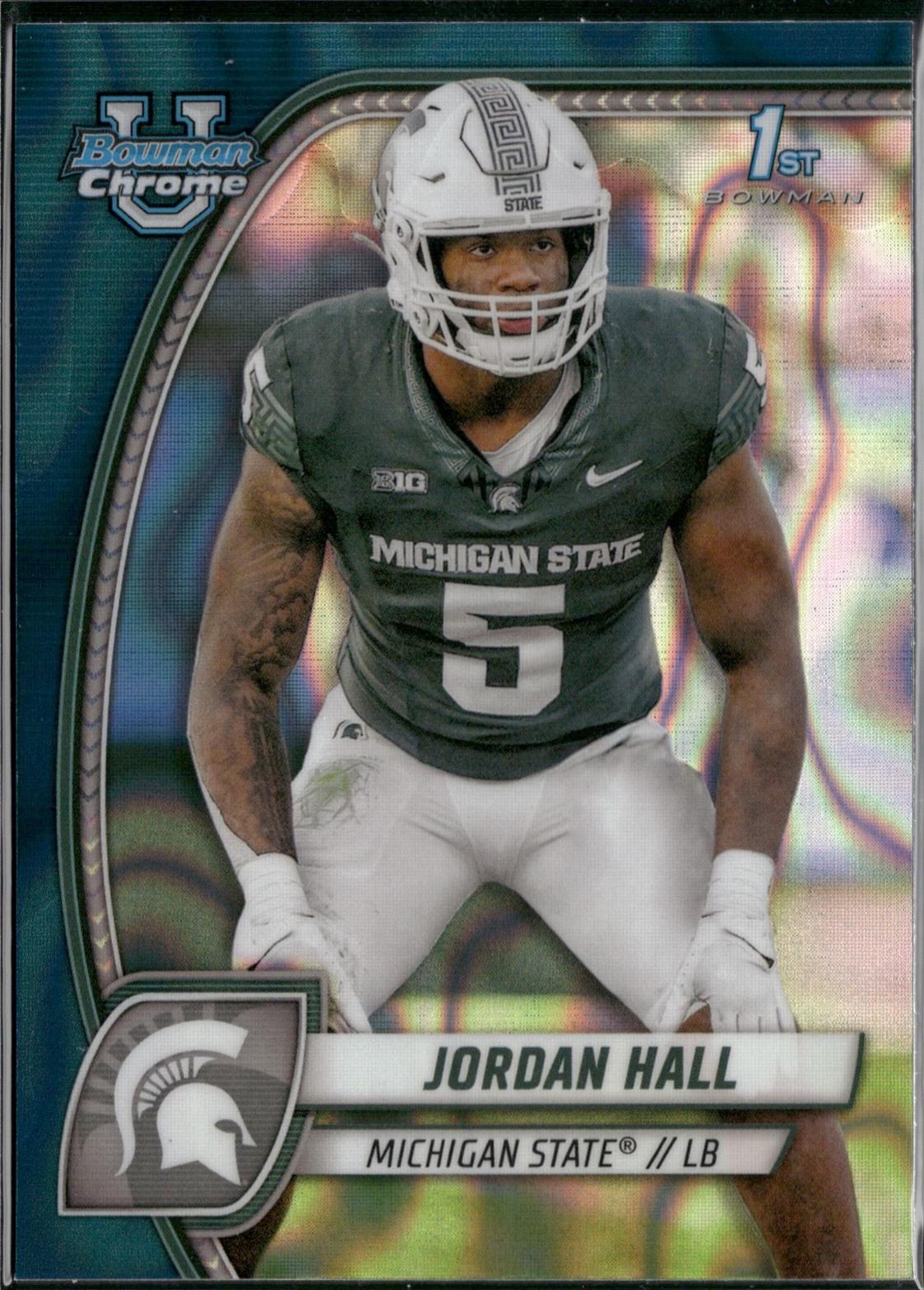 Jordan Hall [Teal Lava Refractor] #104