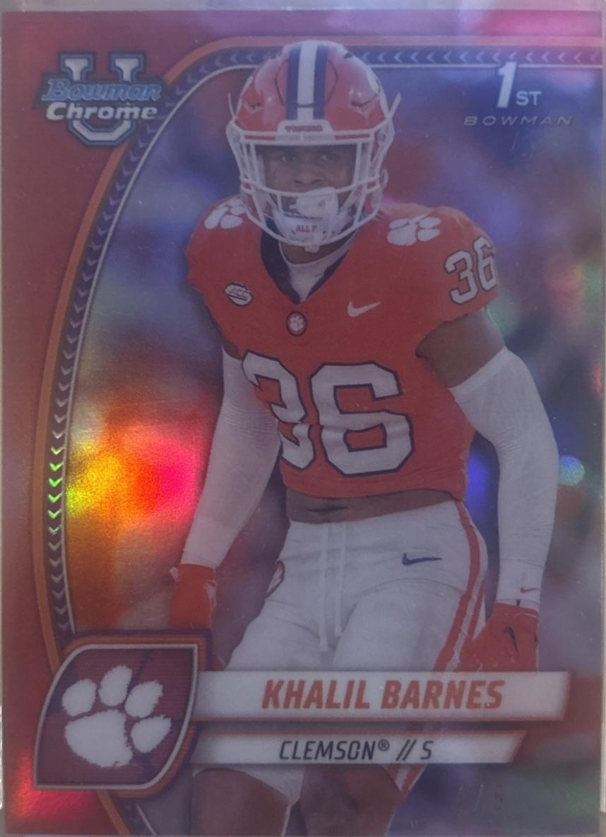 Khalil Barnes [Red Refractor] #114