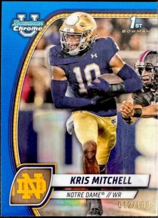 Kris Mitchell [Blue Refractor] #117