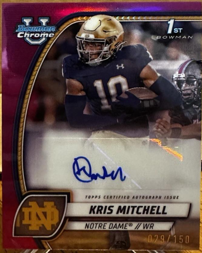Kris Mitchell [Fuchsia Refractor] #117