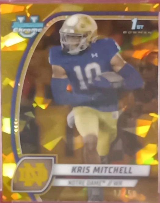 Kris Mitchell [Gold Sapphire] #117