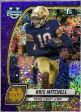 Kris Mitchell [Purple Mini Diamond Refractor] #117