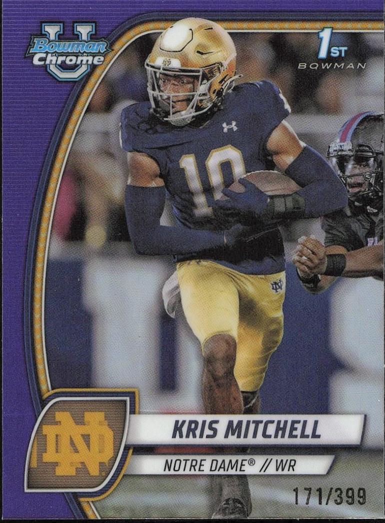 Kris Mitchell [Purple Refractor] #117