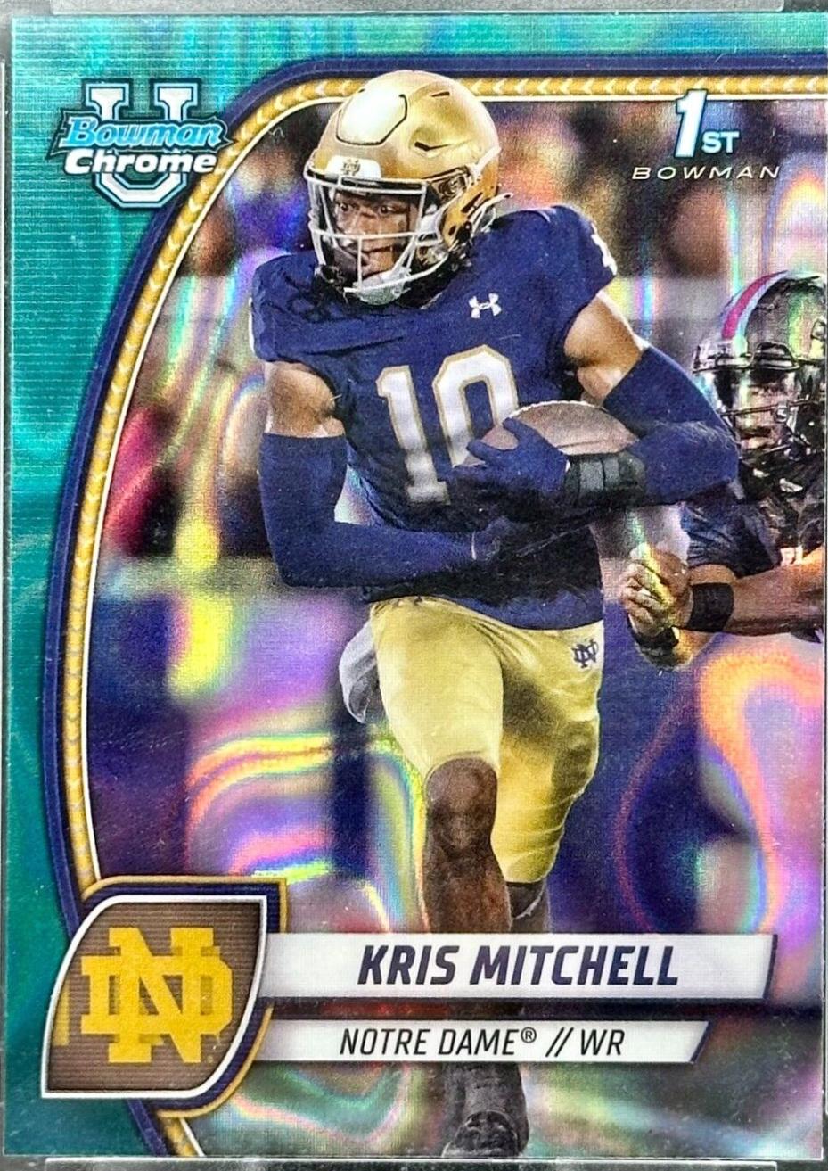 Kris Mitchell [Teal Lava Refractor] #117
