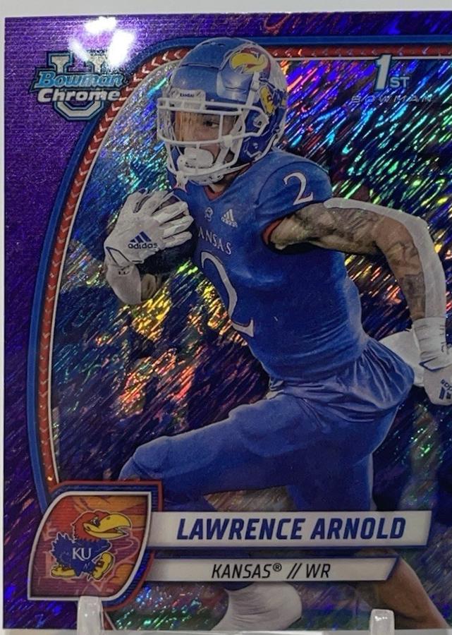 Lawrence Arnold [Shimmer Purple Refractor] #120
