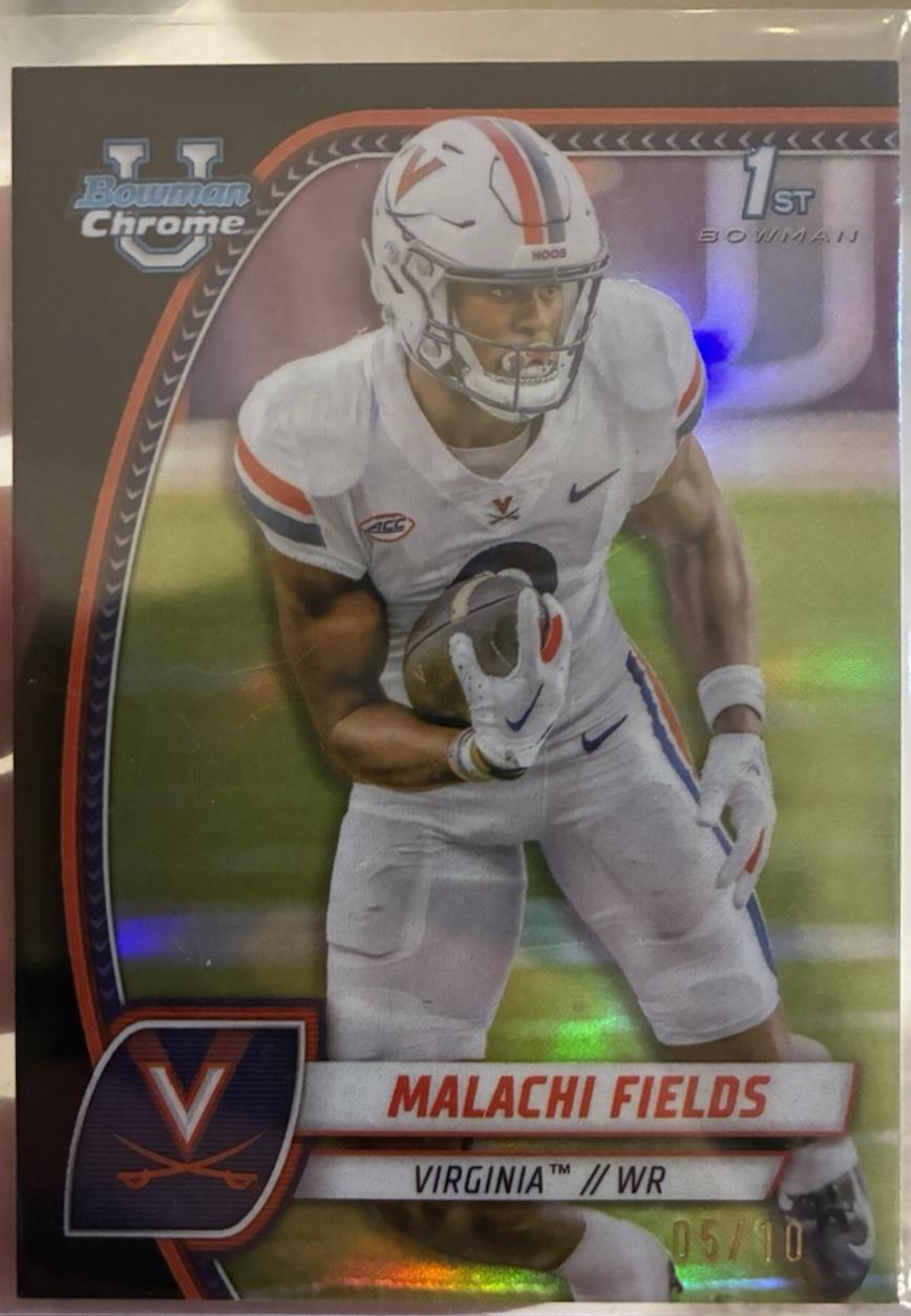 Malachi Fields [Black Refractor] #124