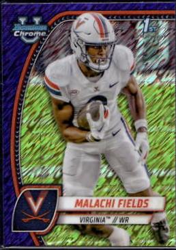Malachi Fields [Shimmer Purple Refractor] #124