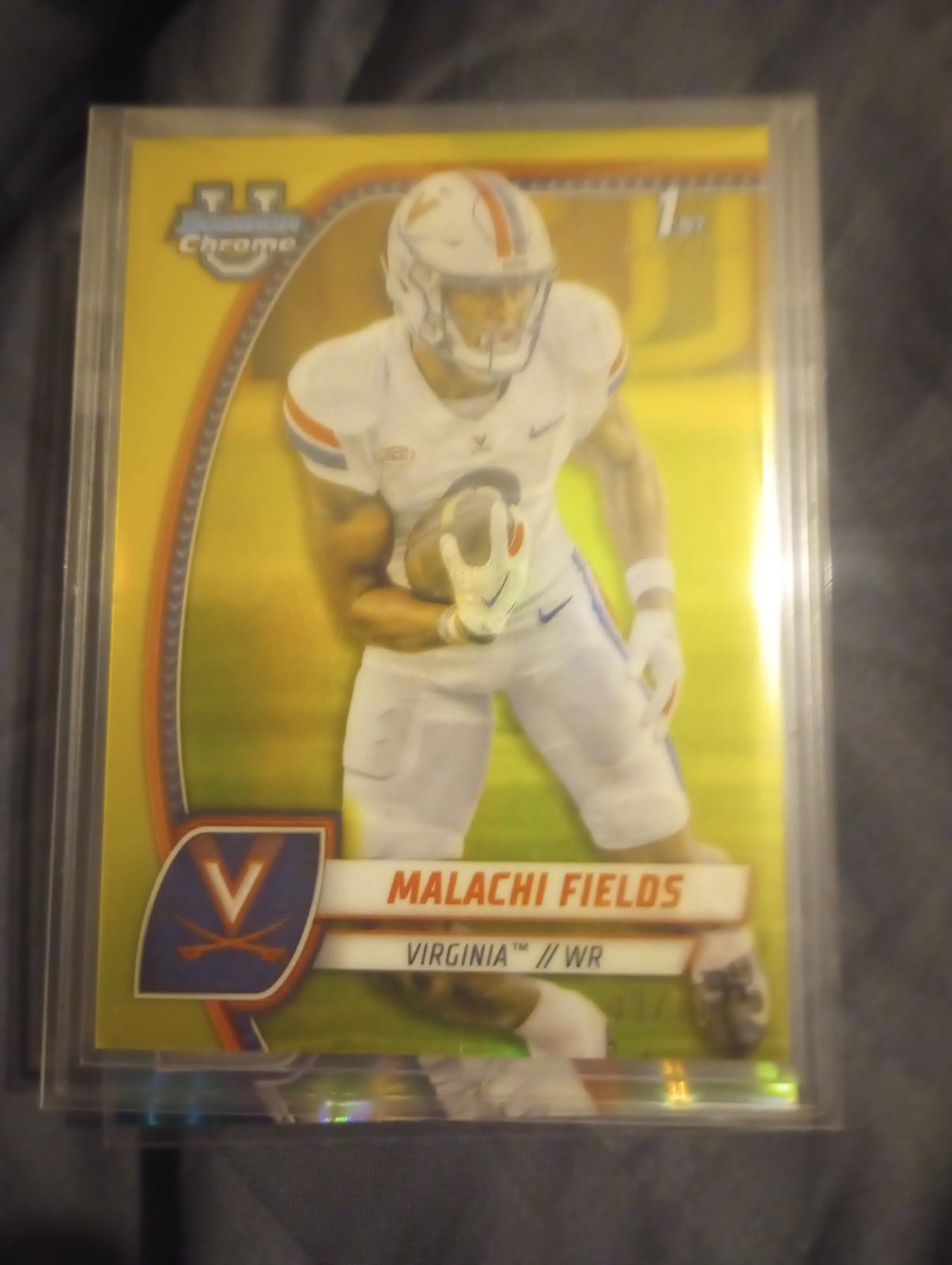 Malachi Fields [Yellow Refractor] #124