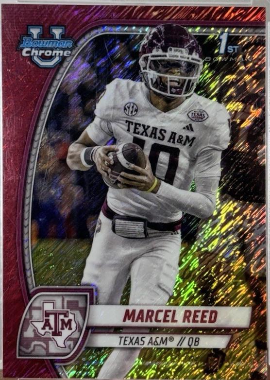 Marcel Reed [Shimmer Red Refractor] #173