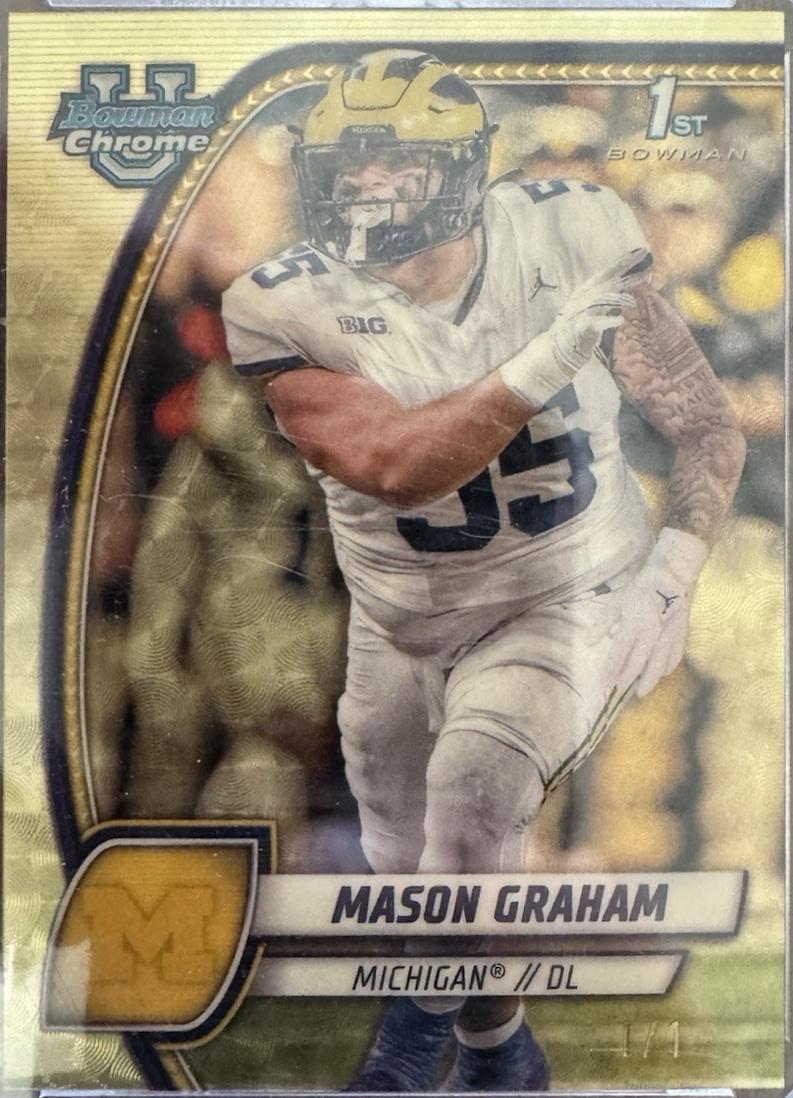 Mason Graham [Superfractor] #127