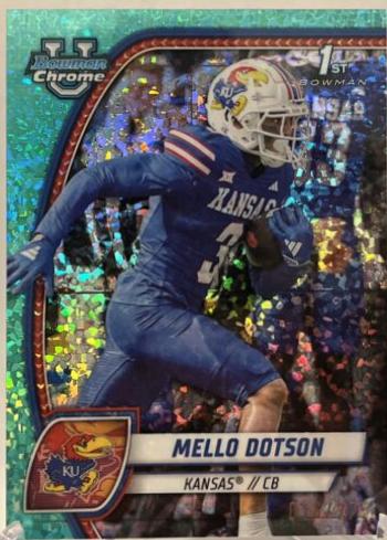 Mello Dotson [Aqua Mini Diamond Refractor] #130
