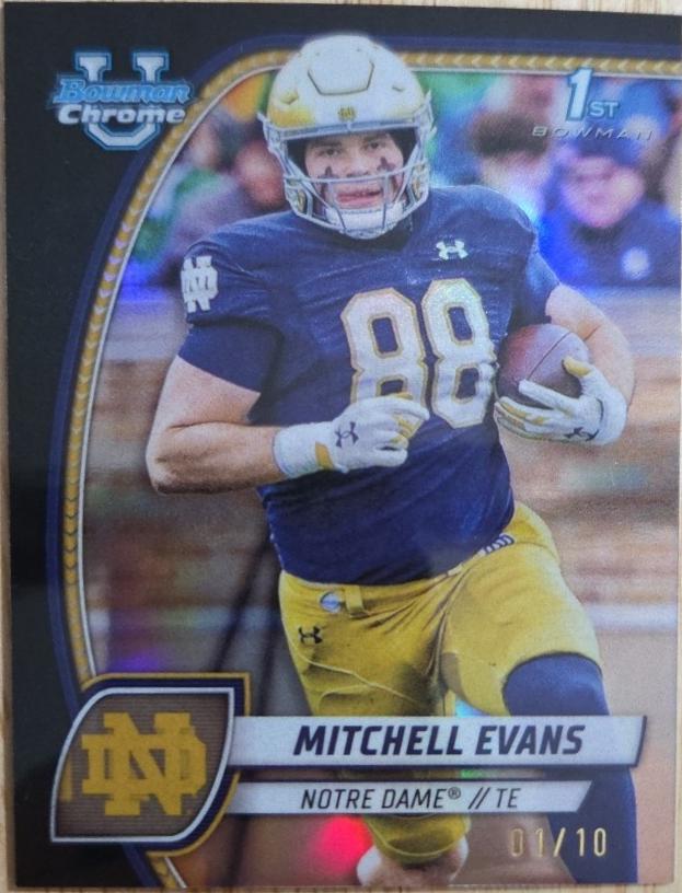 Mitchell Evans [Black Refractor] #132