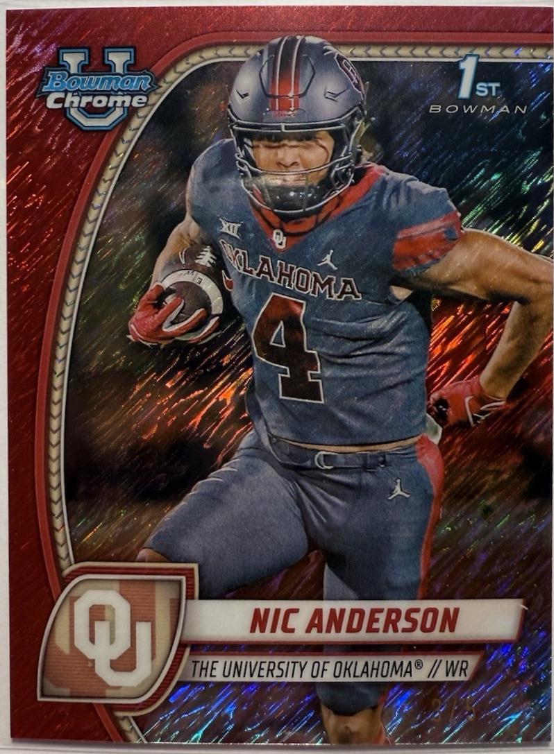 Nic Anderson [Shimmer Red Refractor] #136