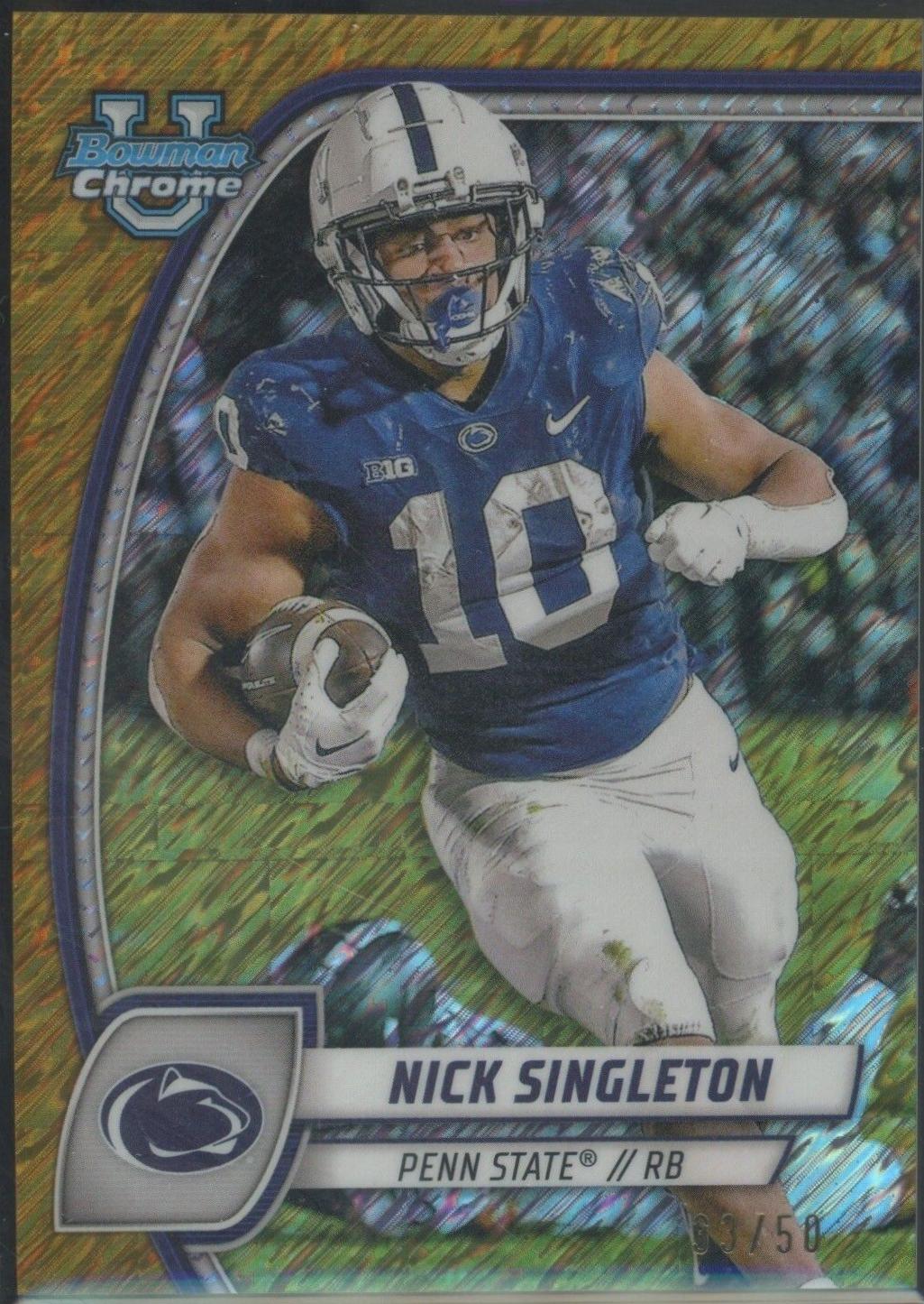 Nick Singleton [Shimmer Gold Refractor] #188