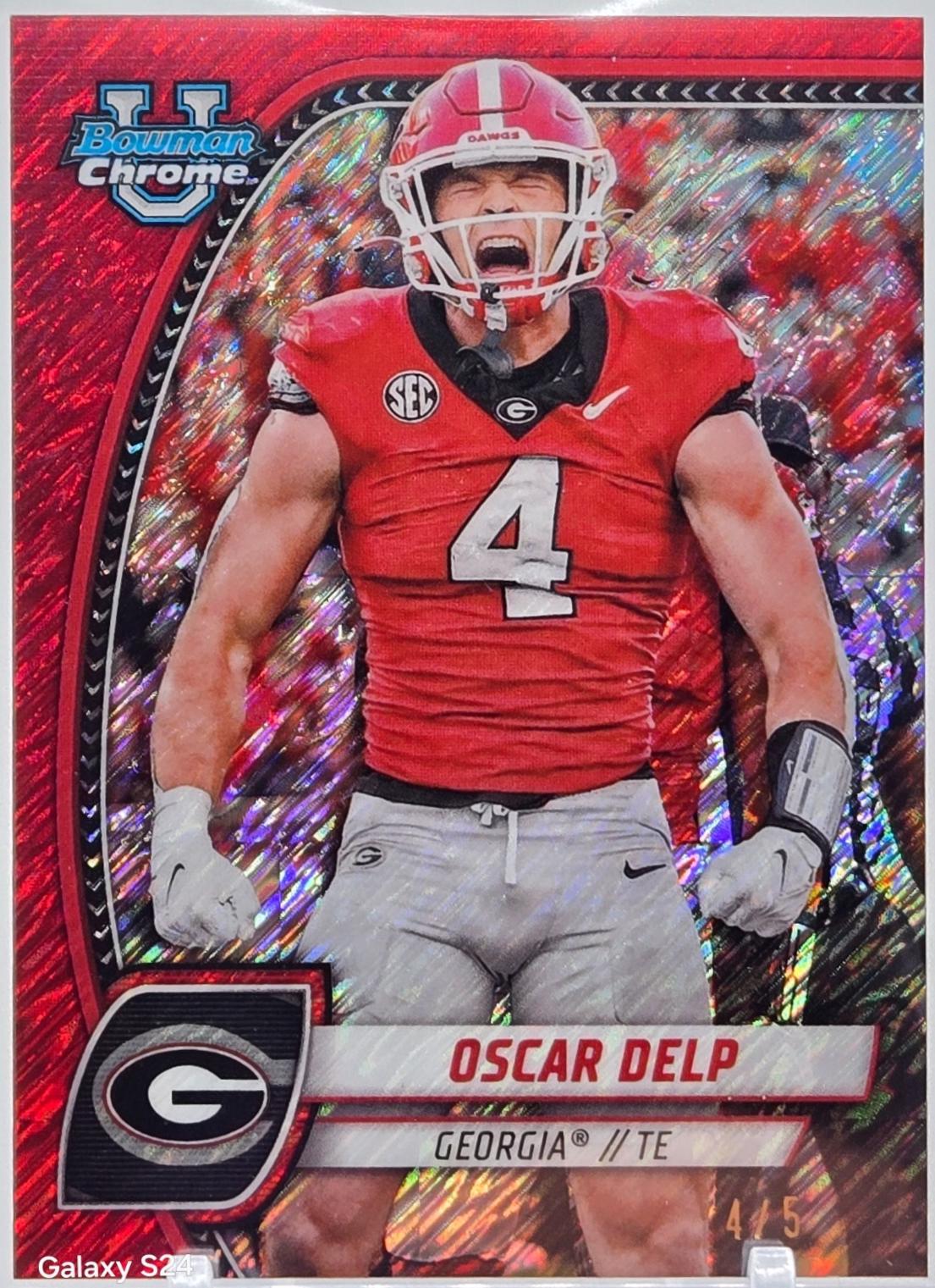 Oscar Delp [Shimmer Red Refractor] #192