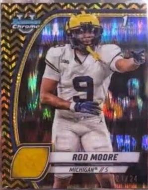 Rod Moore [Black White Stealth Refractor] #31