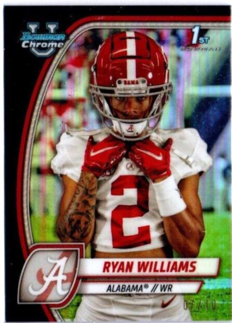 Ryan Williams [Black Refractor] #53