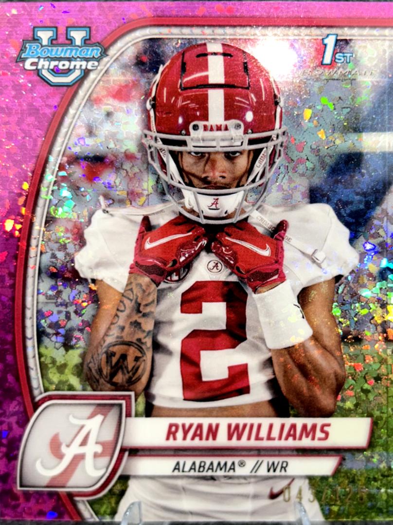 Ryan Williams [Fuchsia Mini Diamond Refractor] #53
