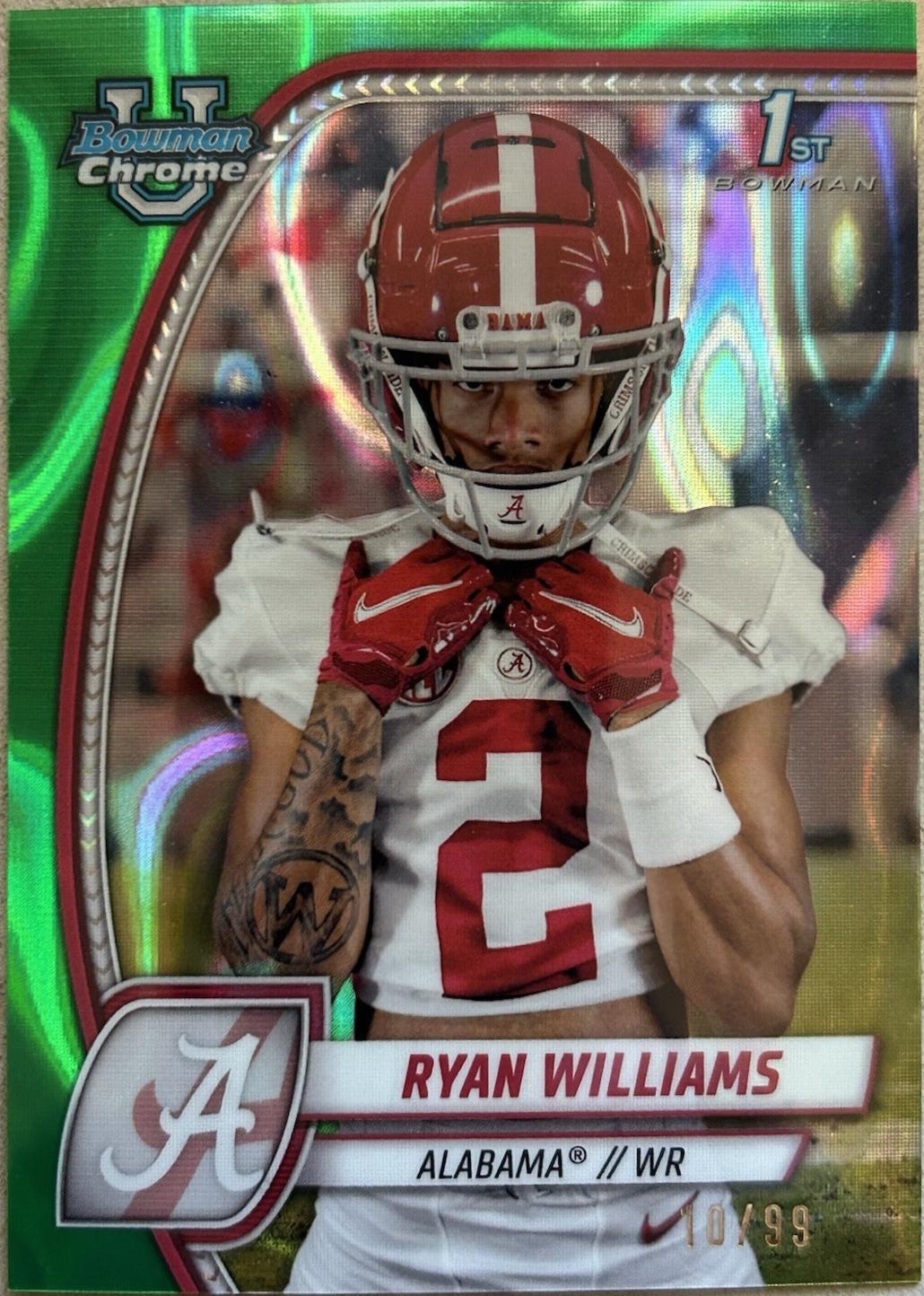 Ryan Williams [Green Lava Refractor] #53