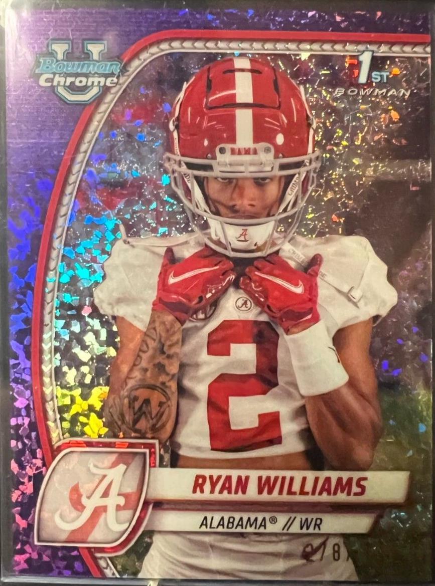 Ryan Williams [Purple Mini Diamond Refractor] #53