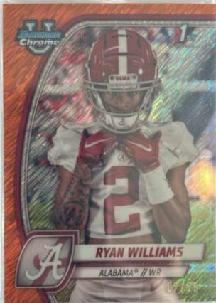 Ryan Williams [Shimmer Orange Refractor] #53