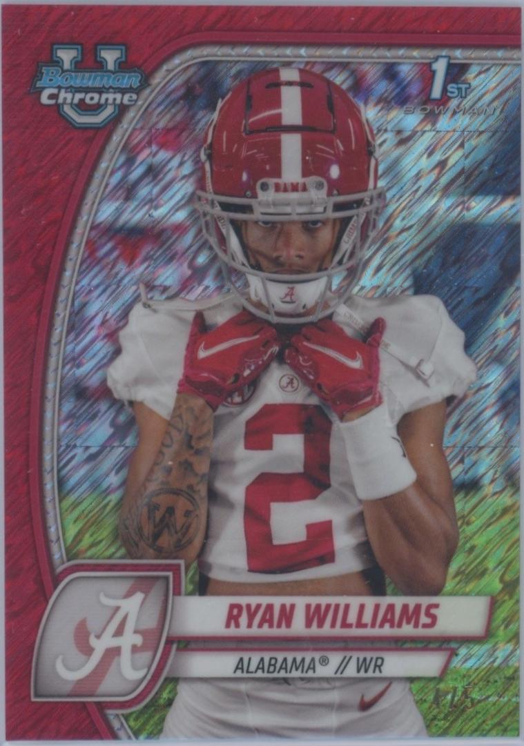 Ryan Williams [Shimmer Red Refractor] #53