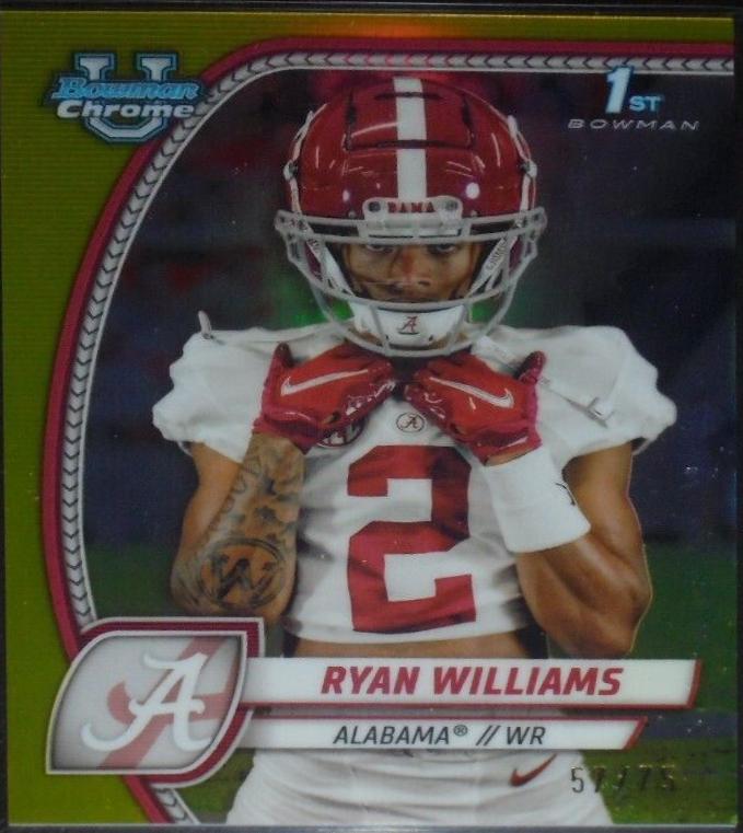 Ryan Williams [Yellow Refractor] #53
