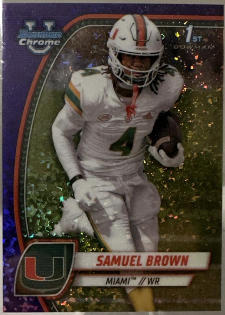 Samuel Brown [Purple Mini Diamond Refractor] #159